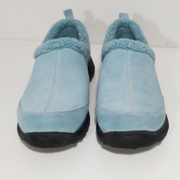 Lands' End Shoes - Lands' End "blue suede shoes"  8B